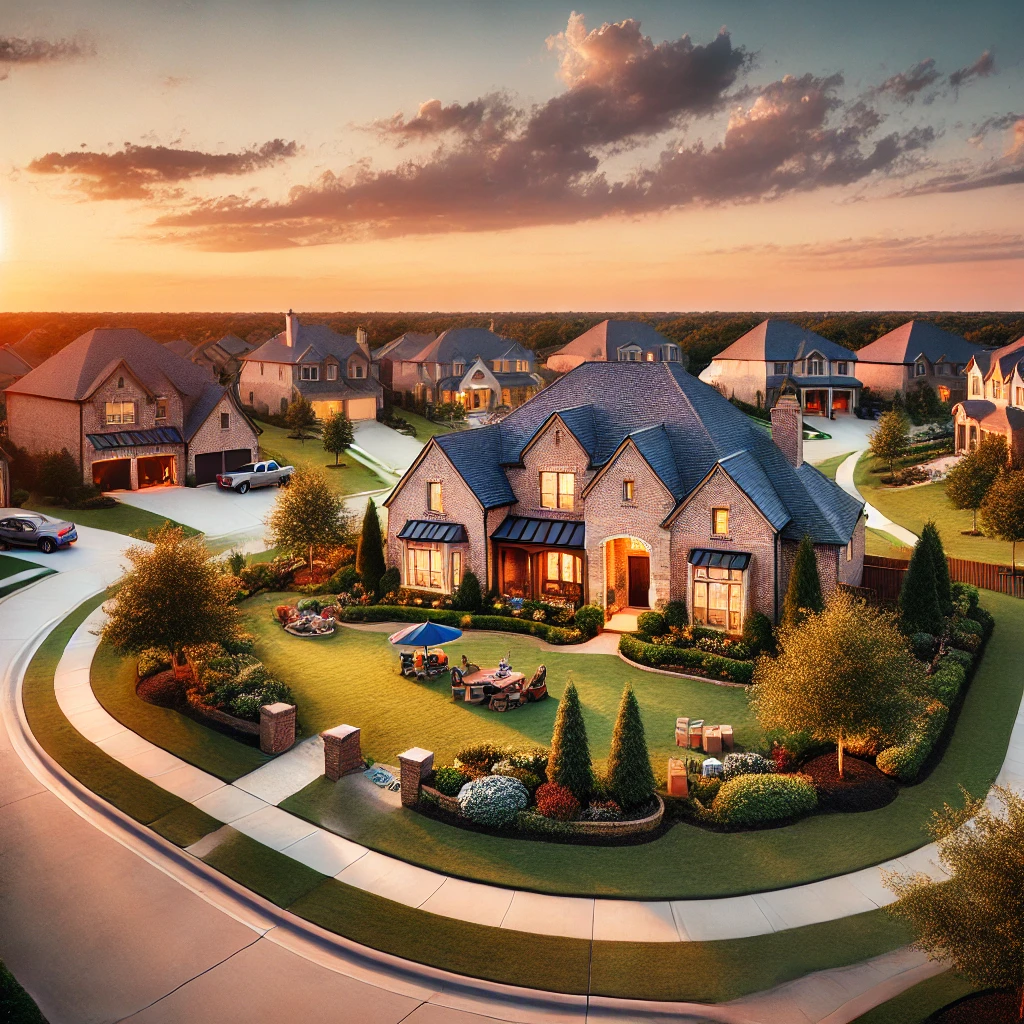 spacious lot